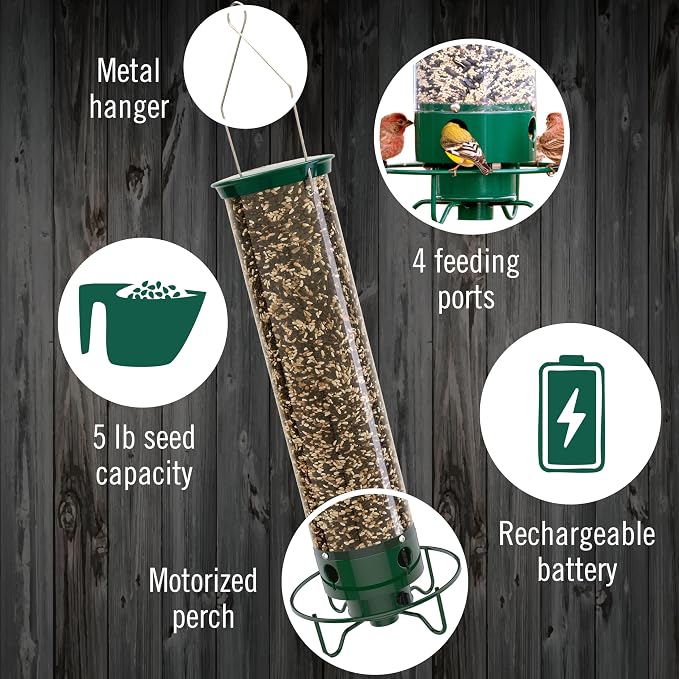 BIONCare Squirrel-Resistant Bird Feeder