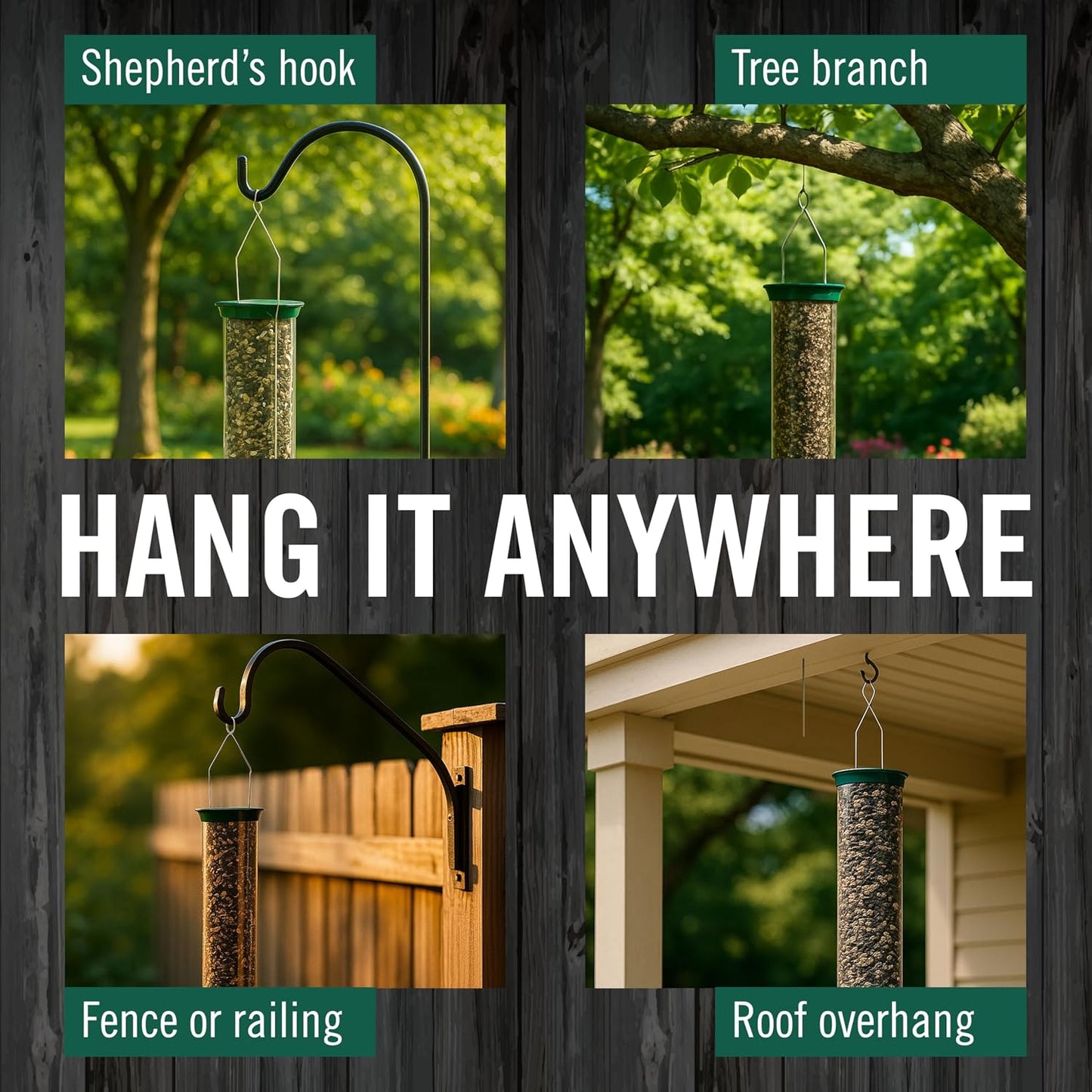 BIONCare Squirrel-Resistant Bird Feeder